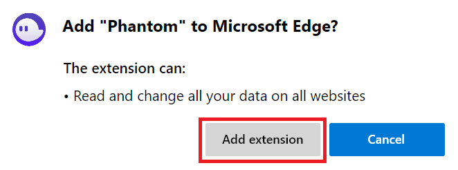 Add Phantom Extension